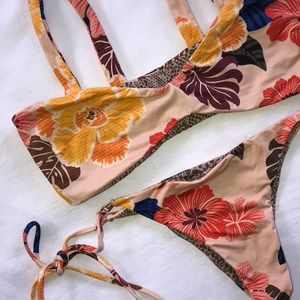 ACACIA SWIMWEAR SET IN RETRO PARADISE